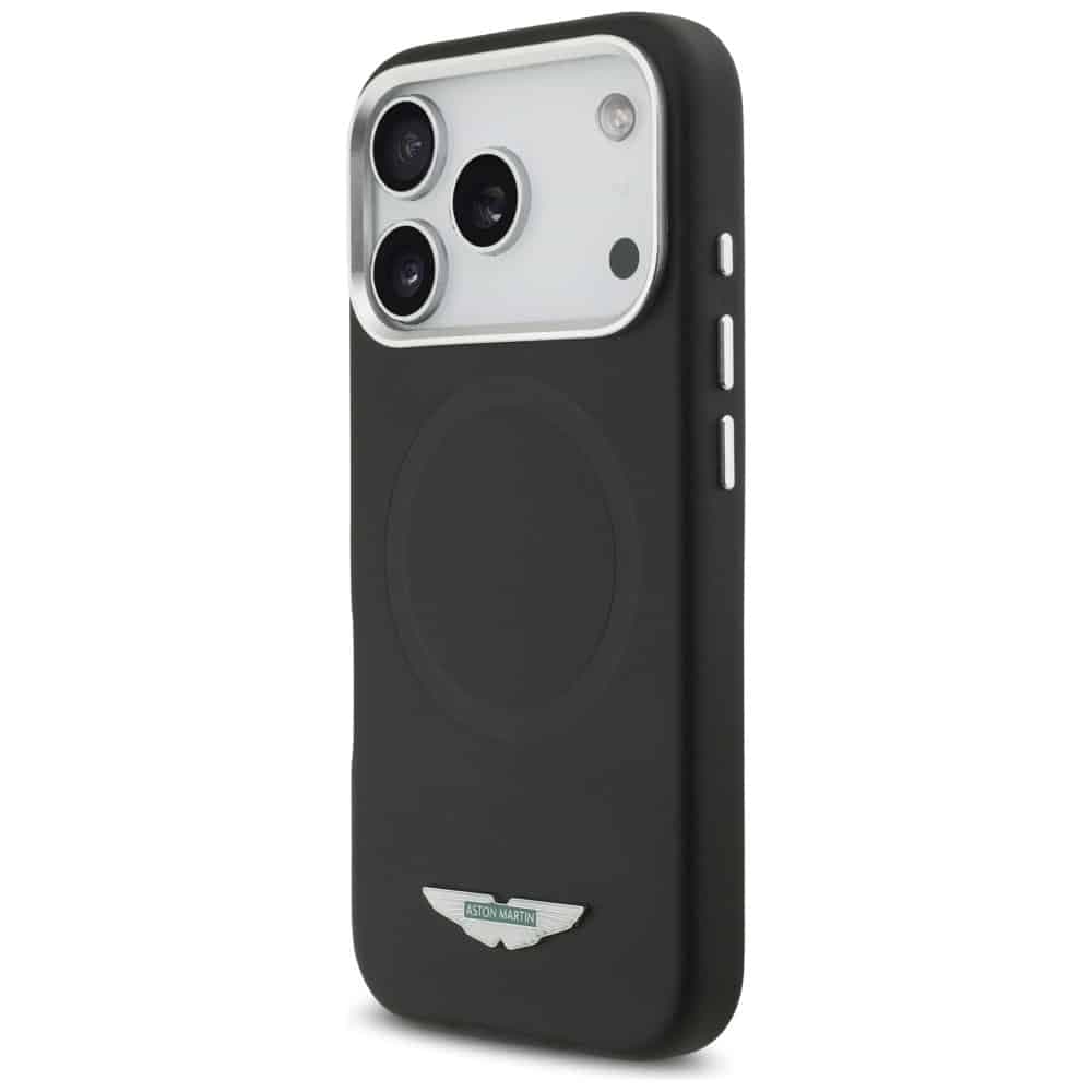 Aston Martin HC Kevlar Counter Design MagSafe - θήκη για Apple iPhone 17 Pro - Μαύρο 2