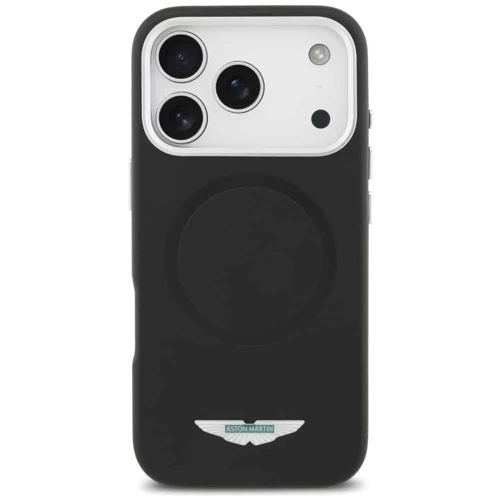 Aston Martin HC Kevlar Counter Design MagSafe - θήκη για Apple iPhone 17 Pro - Μαύρο 3