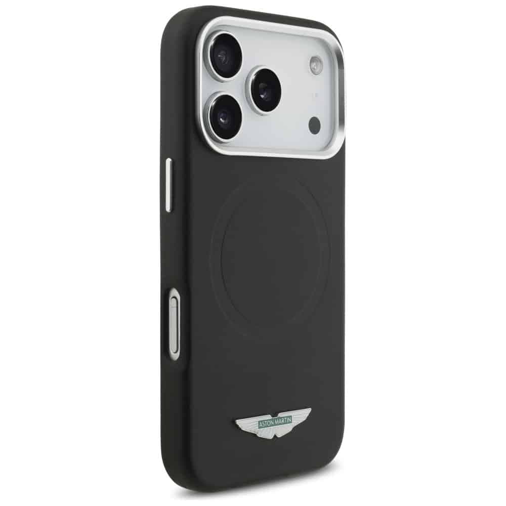 Aston Martin HC Kevlar Counter Design MagSafe - θήκη για Apple iPhone 17 Pro - Μαύρο 4
