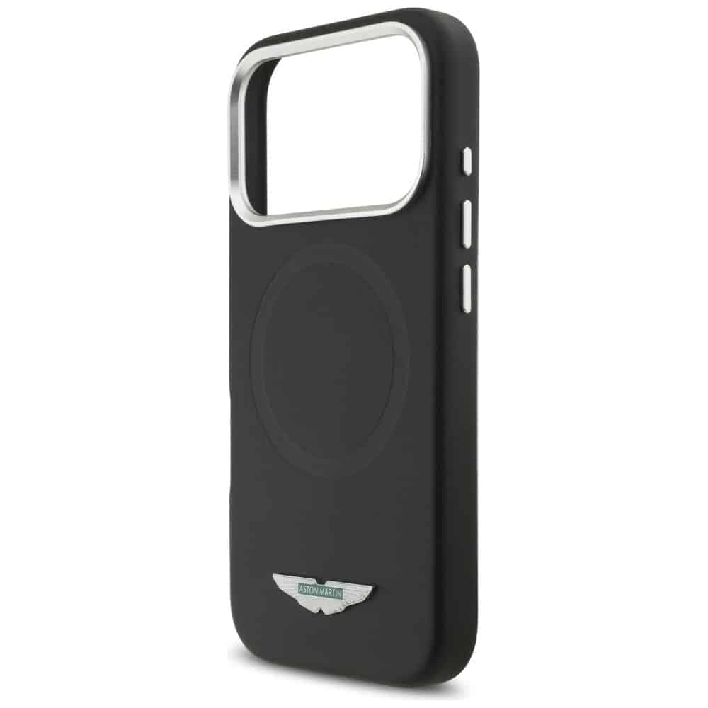 Aston Martin HC Kevlar Counter Design MagSafe - θήκη για Apple iPhone 17 Pro - Μαύρο 6