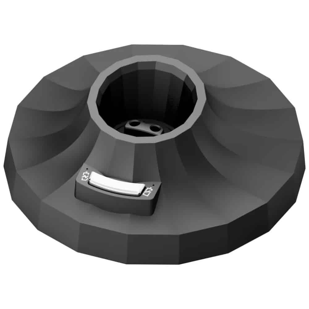 Σετ 2 σε 1 JRL Onyx Clipper + Trimmer Onyx με δύο σταθμούς φόρτισης, μαύρο 8