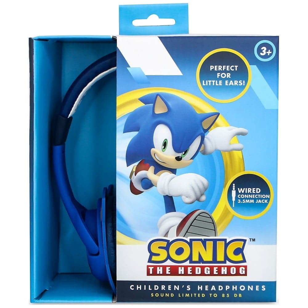 Παιδικά ακουστικά OTL Sonic The Hedgehog με λαστιχένια αυτιά 4