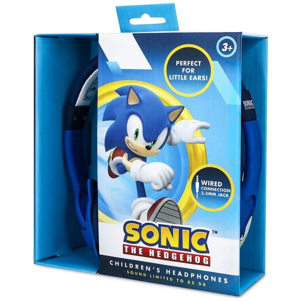 Παιδικά ακουστικά OTL Sonic The Hedgehog με λαστιχένια αυτιά 5