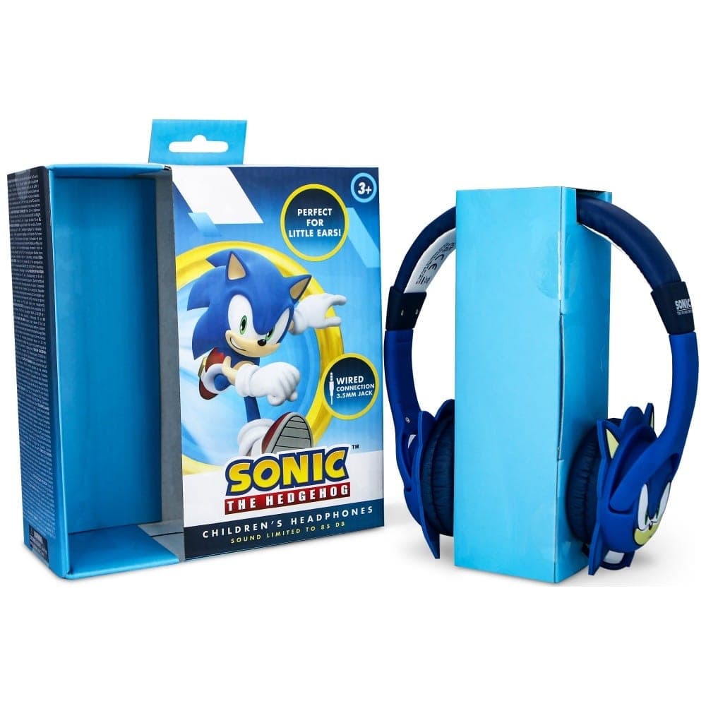 Παιδικά ακουστικά OTL Sonic The Hedgehog με λαστιχένια αυτιά 7
