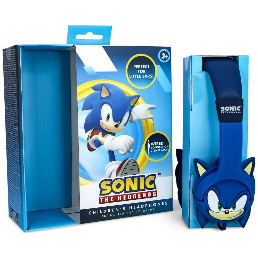 Παιδικά ακουστικά OTL Sonic The Hedgehog με λαστιχένια αυτιά 8
