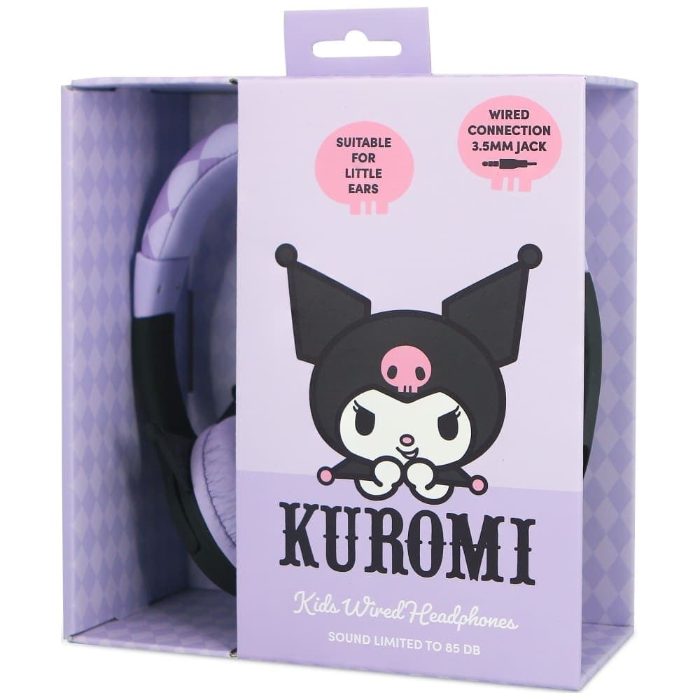 Παιδικά ακουστικά OTL Kuromi με ελαστικά αυτιά 12