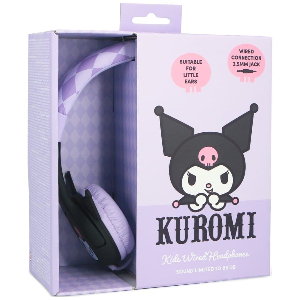 Παιδικά ακουστικά OTL Kuromi με ελαστικά αυτιά 13
