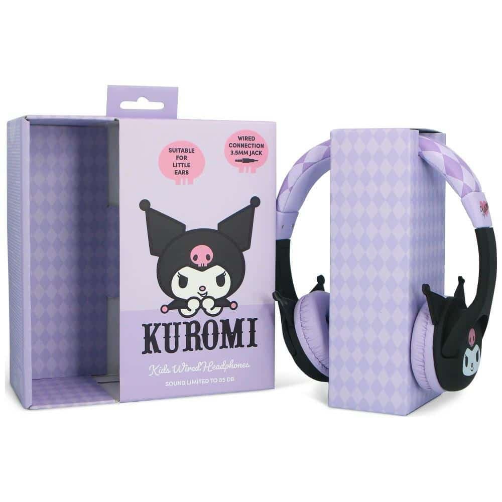 Παιδικά ακουστικά OTL Kuromi με ελαστικά αυτιά 14