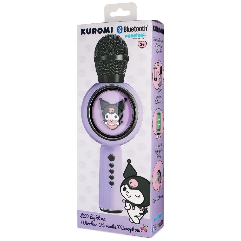 Μικρόφωνο Καραόκε με Ασύρματο Ηχείο LED OTL Kuromi 13