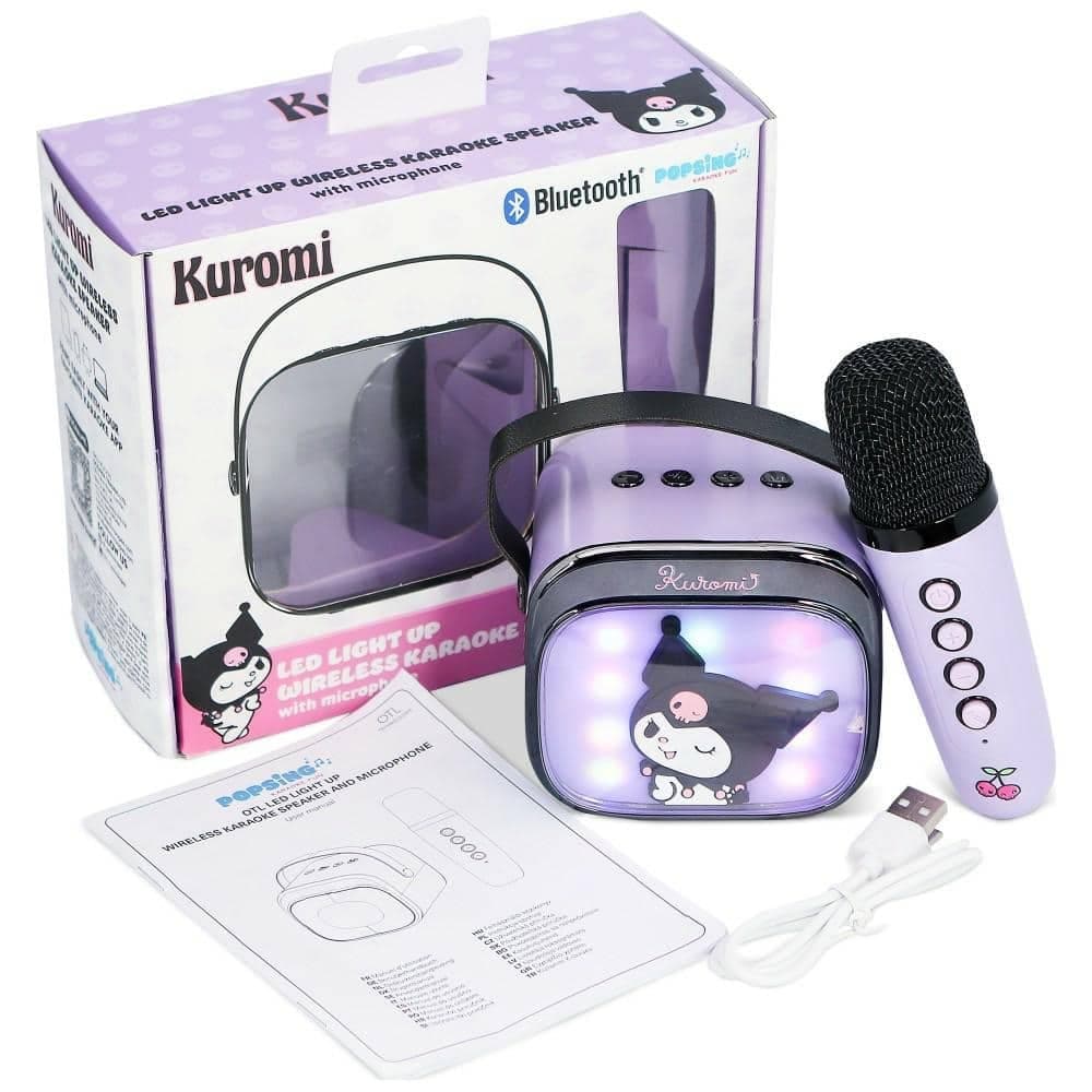 Ασύρματο σετ καραόκε OTL Kuromi LED φωτισμού 14