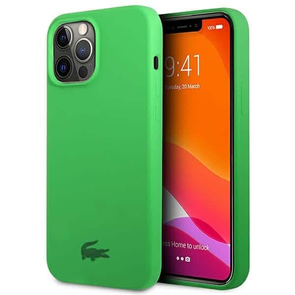Lacoste Σιλικόνη - θήκη για Apple iPhone 13 Pro Max - Πράσινο