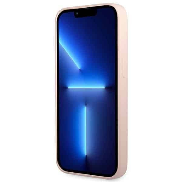Lacoste LCHCP13SSI iPhone 13 mini 5,4" ροζ σκληρή σιλικόνη 5