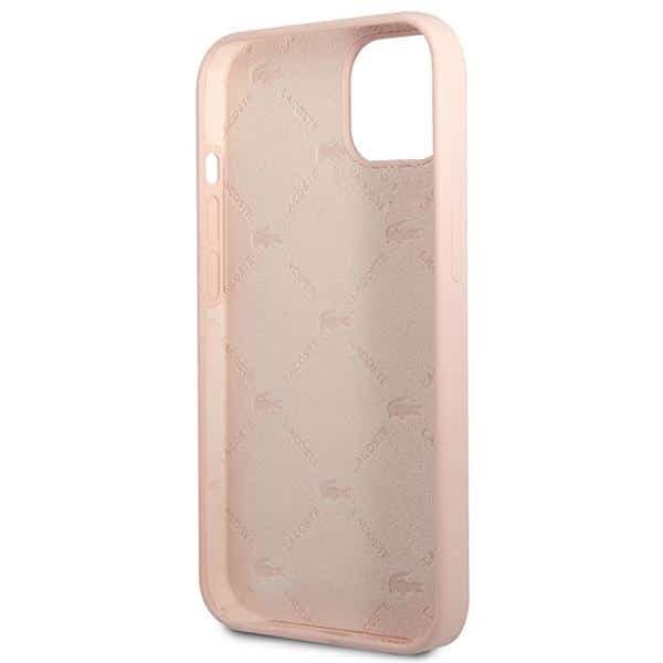 Lacoste LCHCP13SSI iPhone 13 mini 5,4" ροζ σκληρή σιλικόνη 7