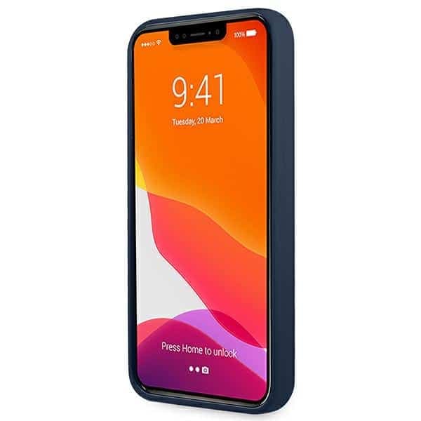 Lacoste LCHCP13XSV Σκληρή θήκη σιλικόνης για iPhone 13 Pro Max 6,7" σε μπλε σκούρο χρώμα 5
