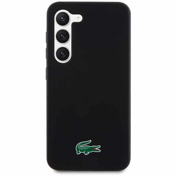 Lacoste Σιλικόνη Croc Logo - θήκη για Samsung Galaxy S23 - Μαύρο 3