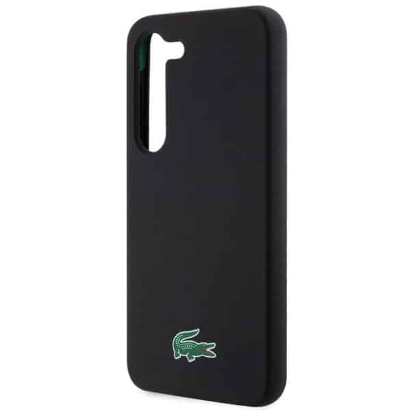 Σκληρή θήκη Lacoste LCHCS23MSLOK S23+ S916 μαύρη με σιλικόνη 6