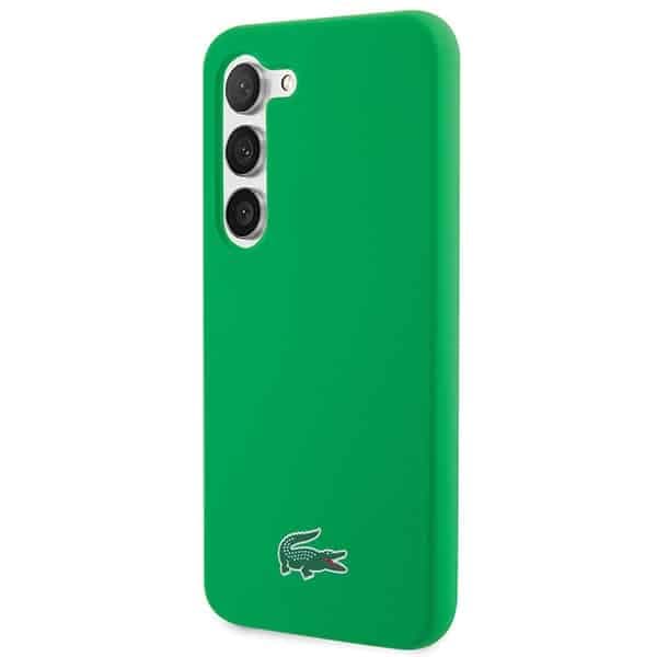 Σκληρή θήκη Lacoste LCHCS23SSLON S23 S911 σε πράσινο χρώμα με σιλικόνη 2