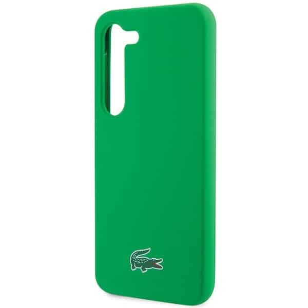 Σκληρή θήκη Lacoste LCHCS23SSLON S23 S911 σε πράσινο χρώμα με σιλικόνη 6