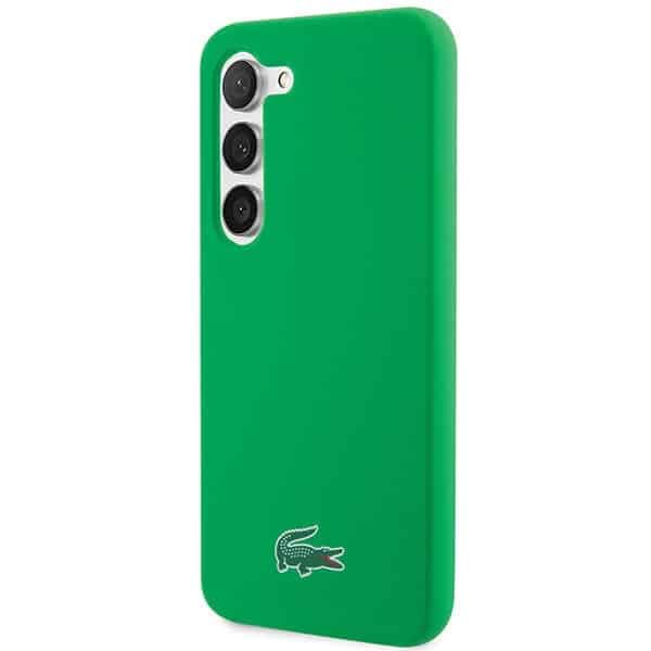 Lacoste Λογότυπο Σιλικόνης Croc - θήκη για Samsung Galaxy S23+ - Πράσινο 2