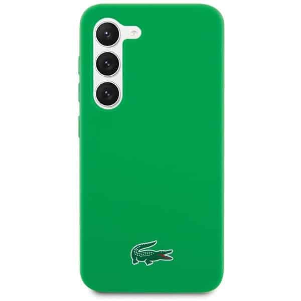 Lacoste Λογότυπο Σιλικόνης Croc - θήκη για Samsung Galaxy S23+ - Πράσινο 3
