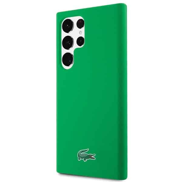 Lacoste Silicone Croc Logo - θήκη για Samsung Galaxy S23 Ultra - Πράσινο 2