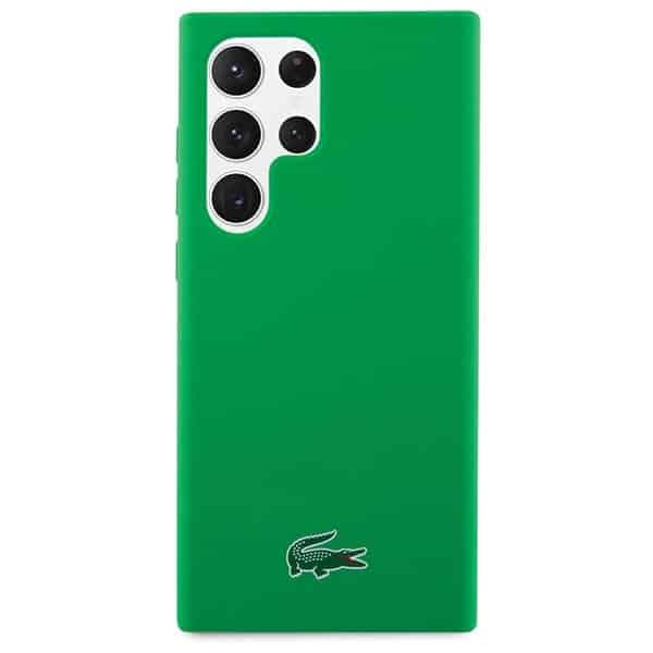 Lacoste Silicone Croc Logo - θήκη για Samsung Galaxy S23 Ultra - Πράσινο 3