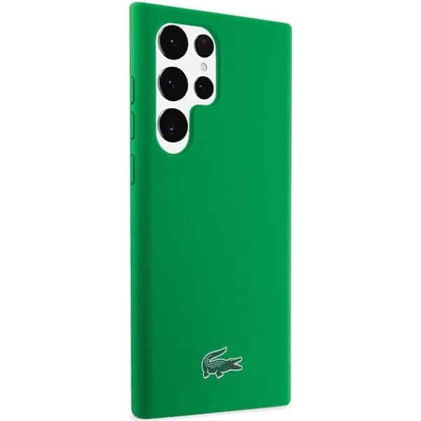 Lacoste Silicone Croc Logo - θήκη για Samsung Galaxy S23 Ultra - Πράσινο 4