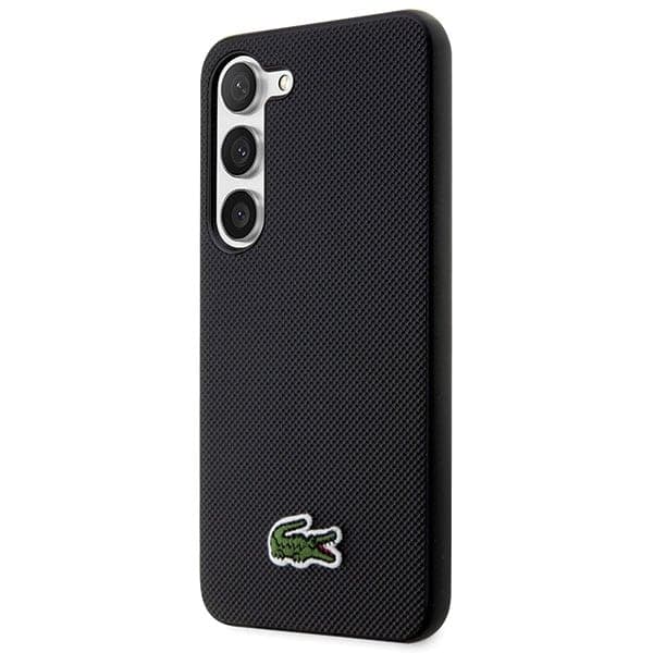 Lacoste Εμβληματικό Μοτίβο Petit Pique - θήκη για Samsung Galaxy S23 - Μαύρο 2