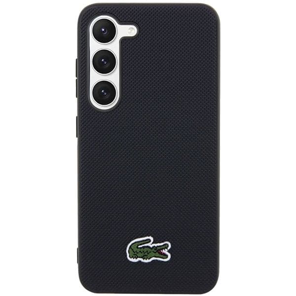 Lacoste Εμβληματικό Μοτίβο Petit Pique - θήκη για Samsung Galaxy S23 - Μαύρο 3