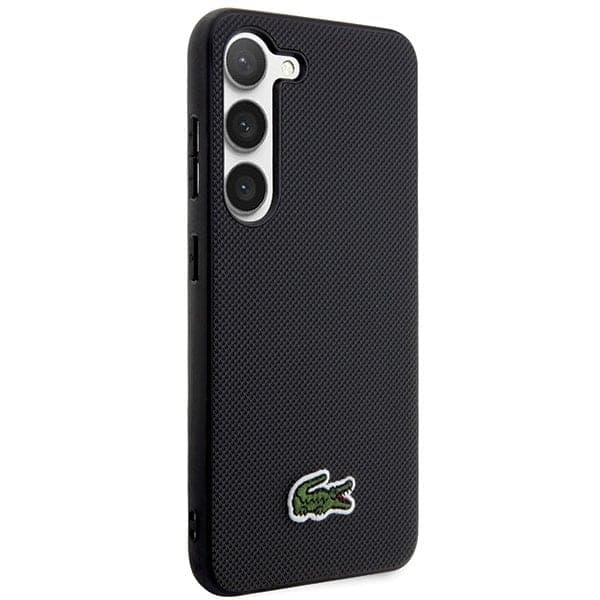 Lacoste Εμβληματικό Μοτίβο Petit Pique - θήκη για Samsung Galaxy S23 - Μαύρο 4