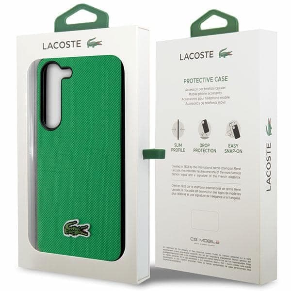Lacoste Iconic Petit Pique - θήκη για Samsung Galaxy S23 - Πράσινο 8