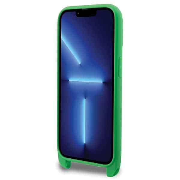 Lacoste LCHCP14LSPVCN Σκληρή θήκη iPhone 14 Pro 6,1" σε πράσινο χρώμα, Iconic Petit Pique, χιαστί 6
