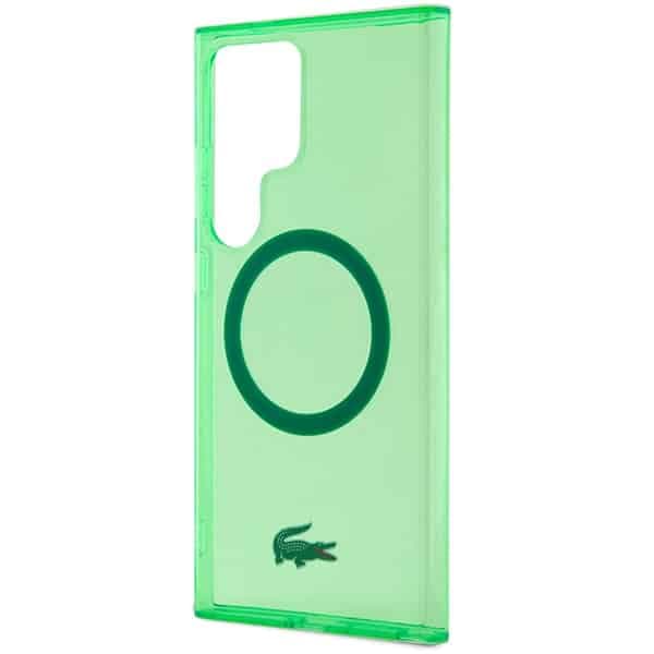 Lacoste Transparent MagSafe - θήκη για Samsung Galaxy S24 Ultra - Πράσινο 6