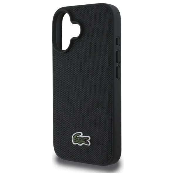 Lacoste Iconic Petit Pique MagSafe - θήκη για Apple iPhone 16 Plus - Μαύρο 6