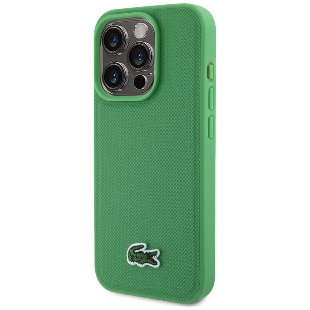 Lacoste Iconic Petit Pique Crossbody Cord MagSafe - θήκη για Apple iPhone 15 Pro - Πράσινο 2