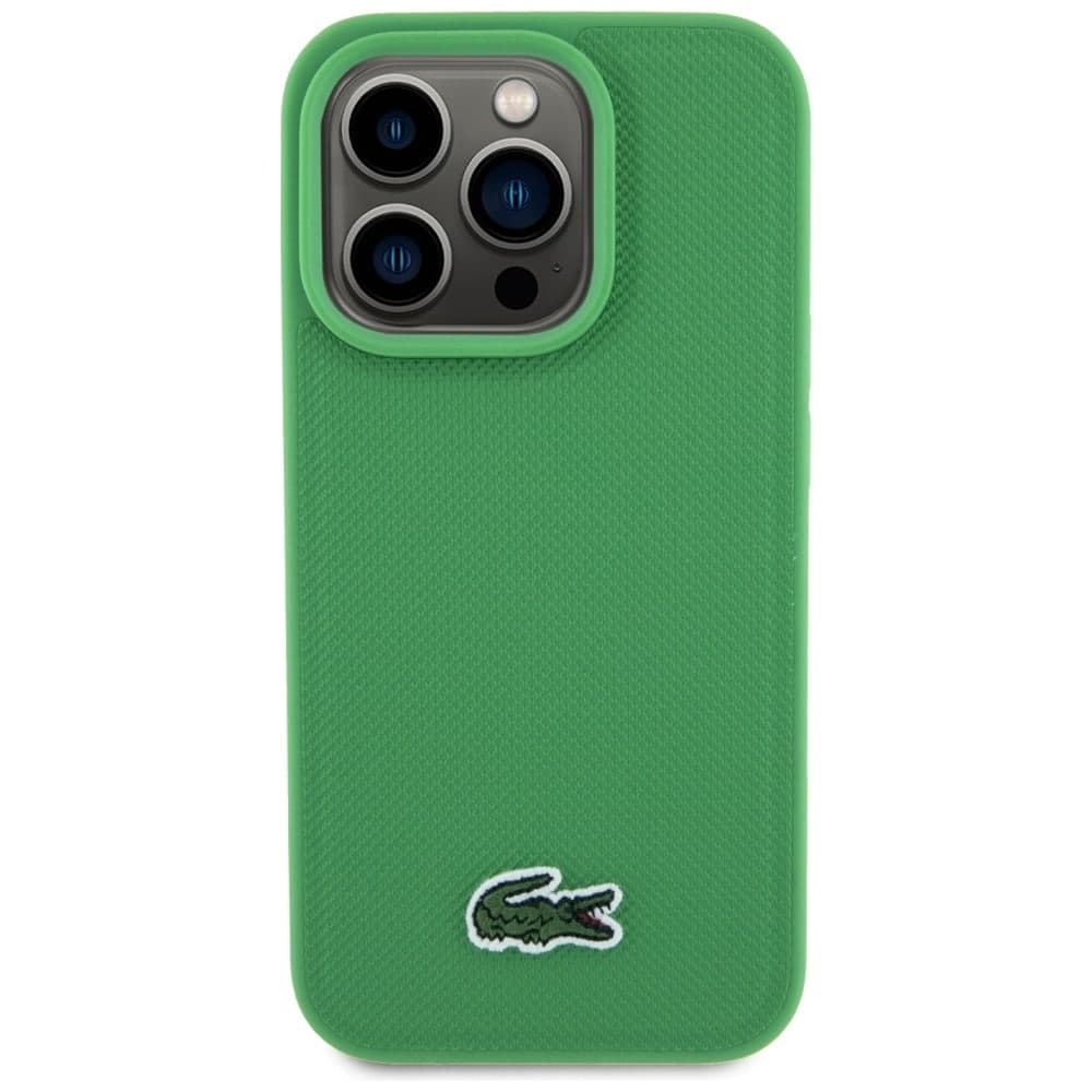 Lacoste Iconic Petit Pique Crossbody Cord MagSafe - θήκη για Apple iPhone 15 Pro - Πράσινο 3