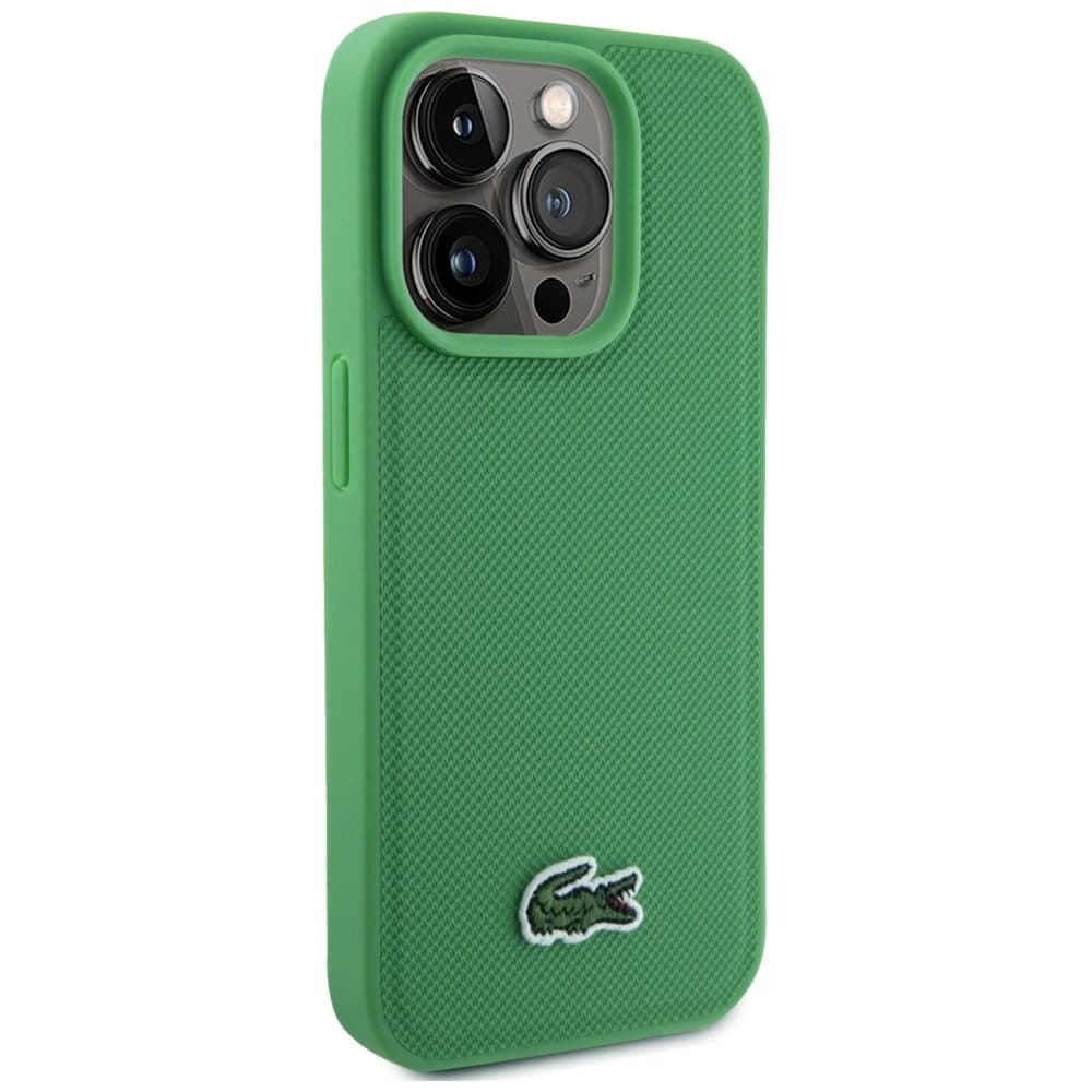 Lacoste Iconic Petit Pique Crossbody Cord MagSafe - θήκη για Apple iPhone 15 Pro - Πράσινο 4