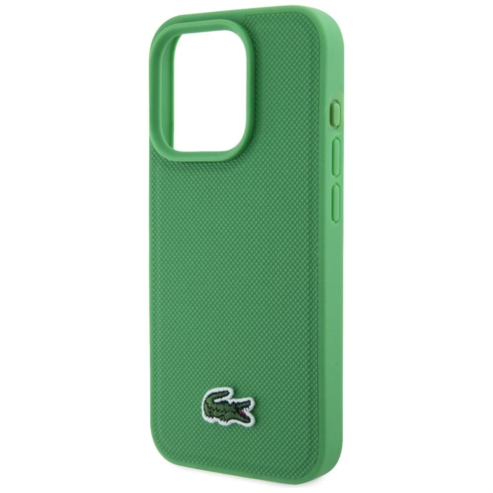 Lacoste Iconic Petit Pique Crossbody Cord MagSafe - θήκη για Apple iPhone 15 Pro - Πράσινο 6