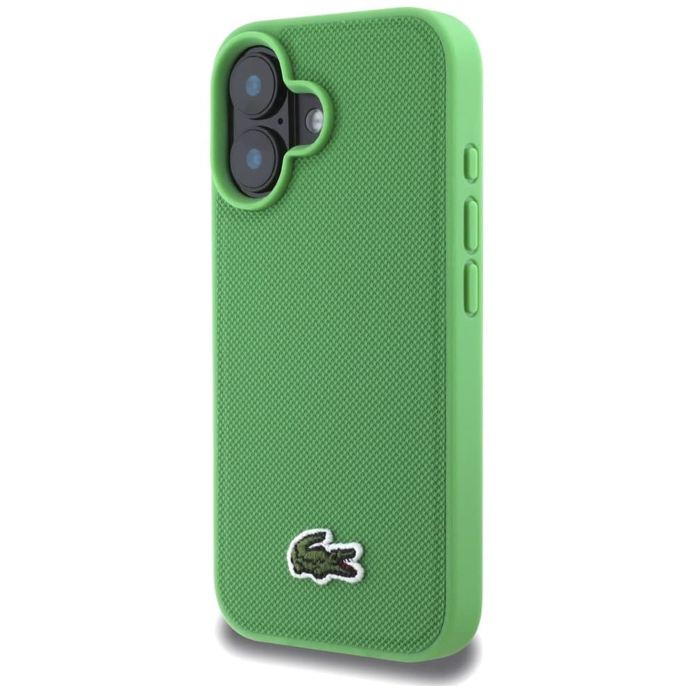 Lacoste Iconic Petit Pique Crossbody Cord MagSafe - θήκη για Apple iPhone 16 Plus - Πράσινο 2