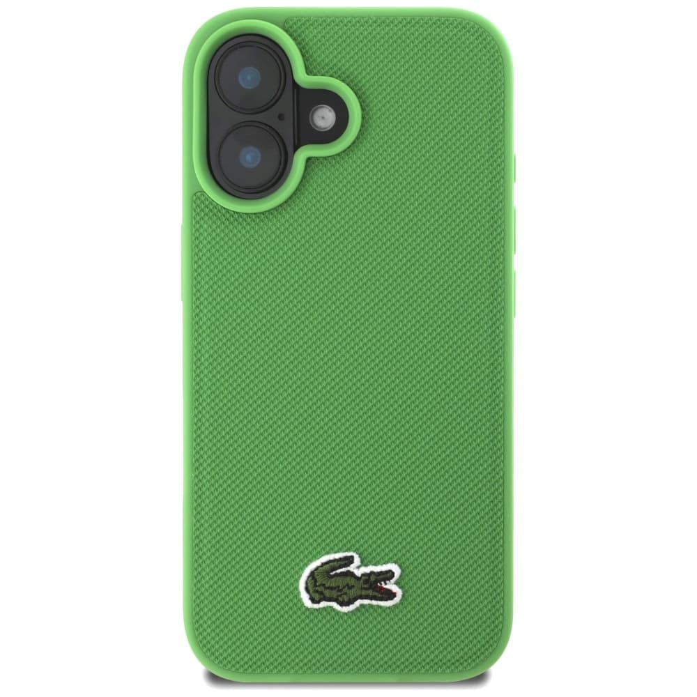 Lacoste Iconic Petit Pique Crossbody Cord MagSafe - θήκη για Apple iPhone 16 Plus - Πράσινο 3