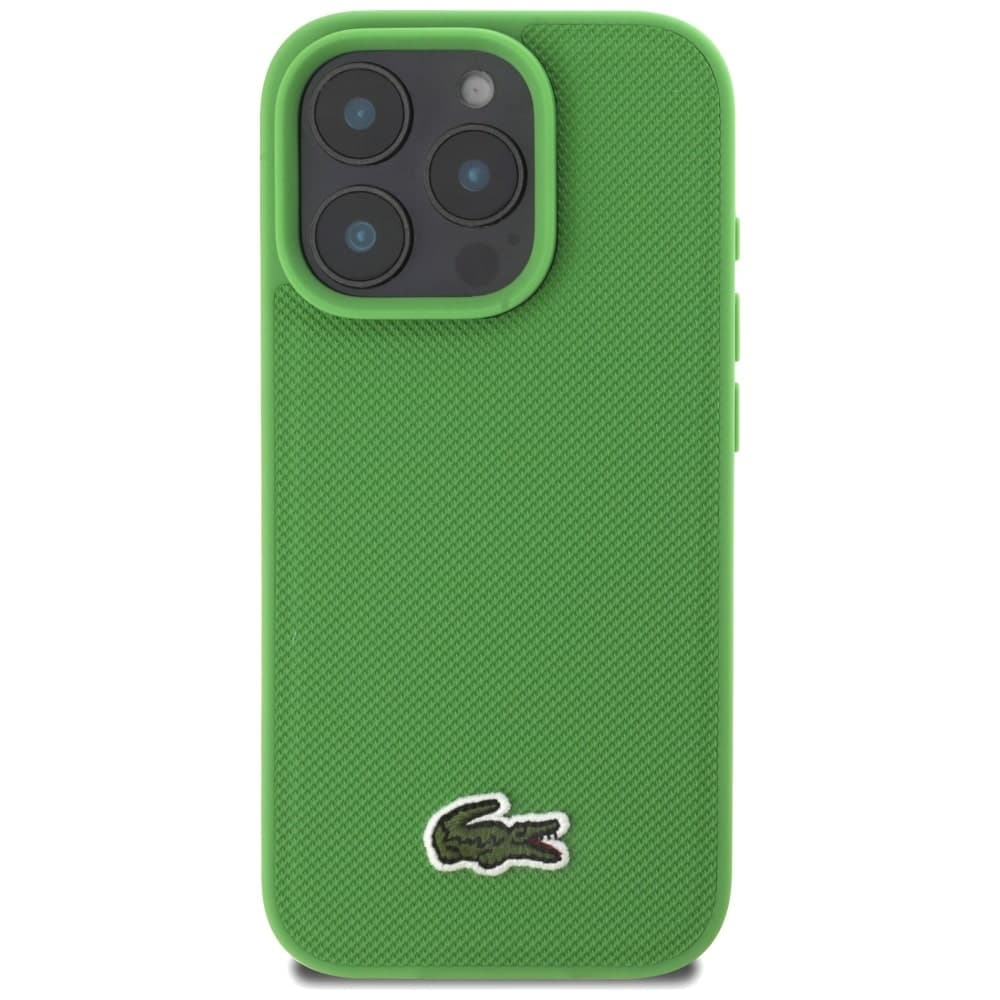Lacoste Iconic Petit Pique Crossbody Cord MagSafe - θήκη για Apple iPhone 16 Pro - Πράσινο 3