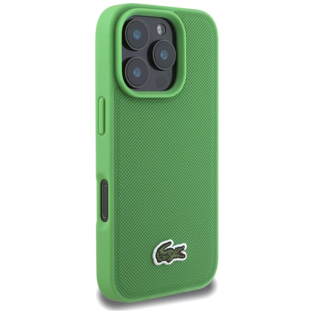 Lacoste Iconic Petit Pique Crossbody Cord MagSafe - θήκη για Apple iPhone 16 Pro Max - Πράσινο 4