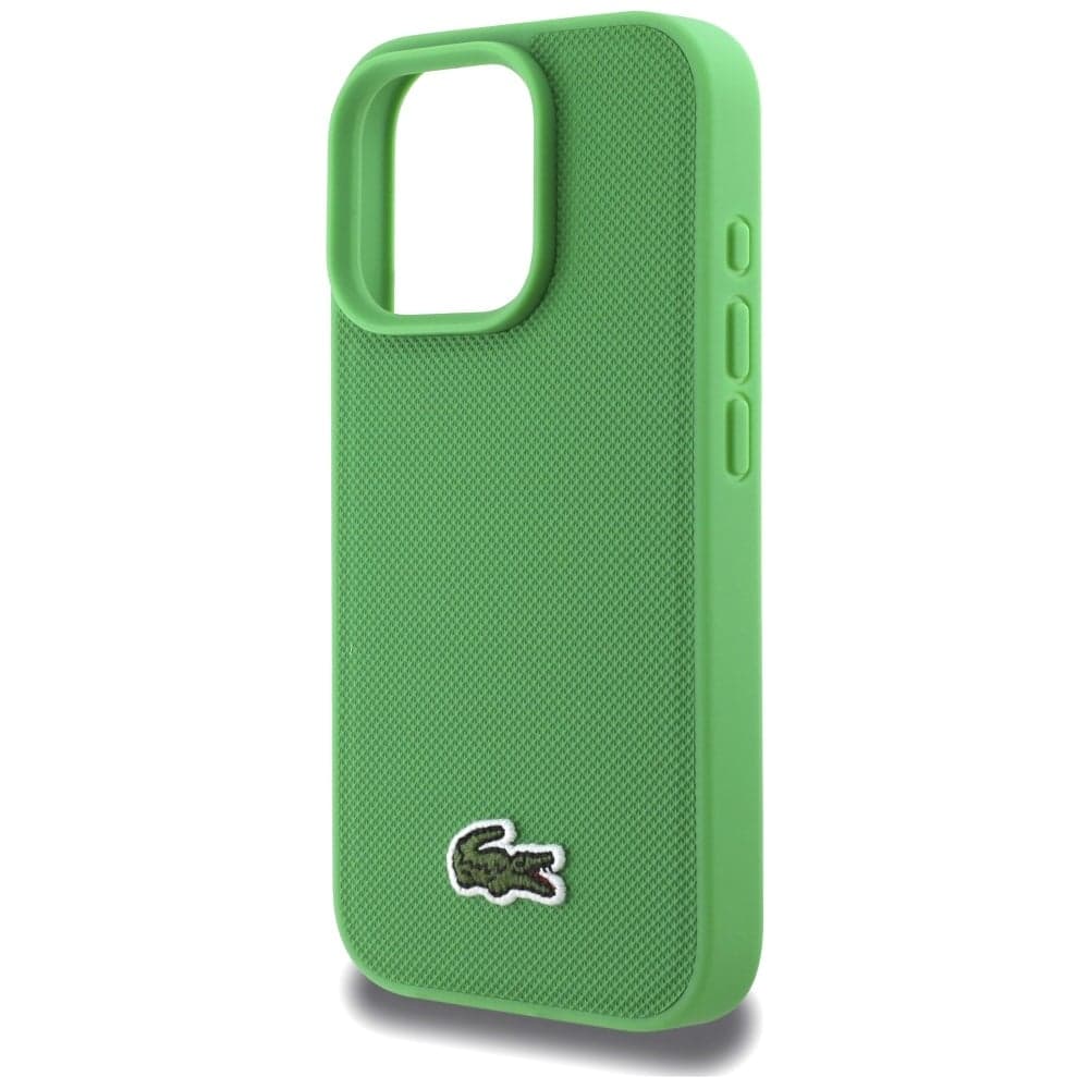 Lacoste Iconic Petit Pique Crossbody Cord MagSafe - θήκη για Apple iPhone 16 Pro Max - Πράσινο 6