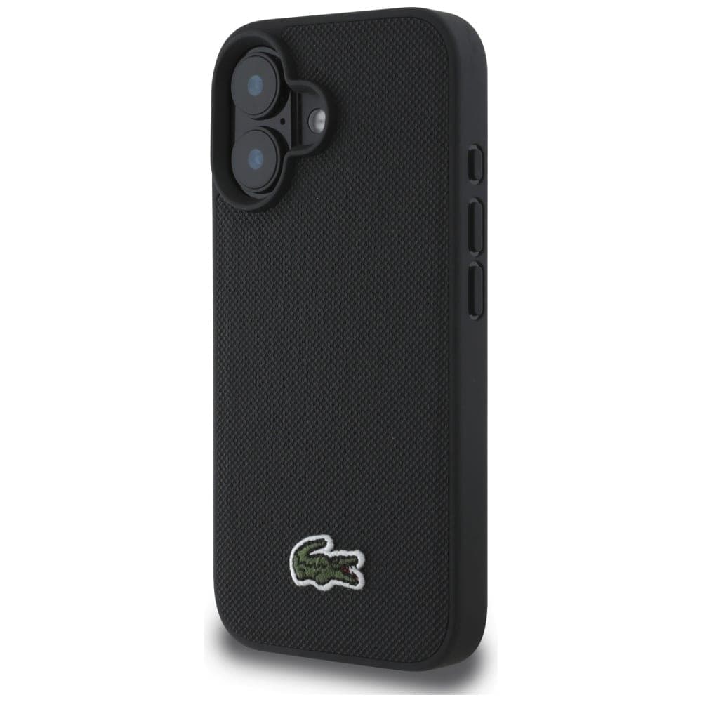 Lacoste Iconic Petit Pique Crossbody Cord MagSafe - θήκη για Apple iPhone 16 Plus - Μαύρο 2