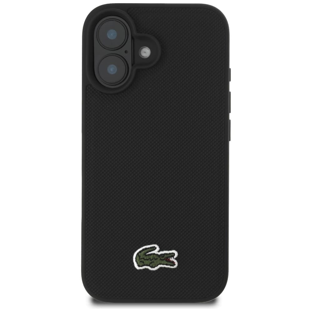 Lacoste Iconic Petit Pique Crossbody Cord MagSafe - θήκη για Apple iPhone 16 Plus - Μαύρο 3