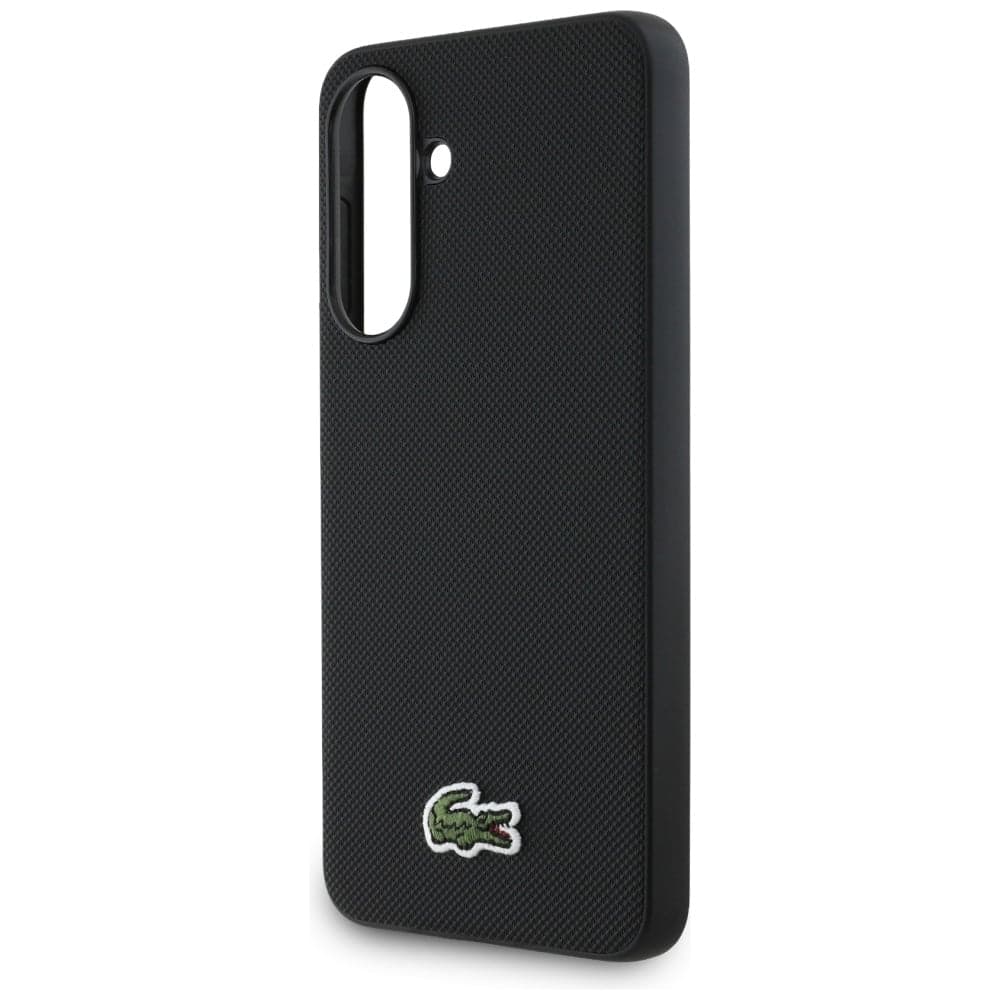 Lacoste Iconic Petit Pique Woven Logo - θήκη για Samsung Galaxy A56 - Μαύρο 5