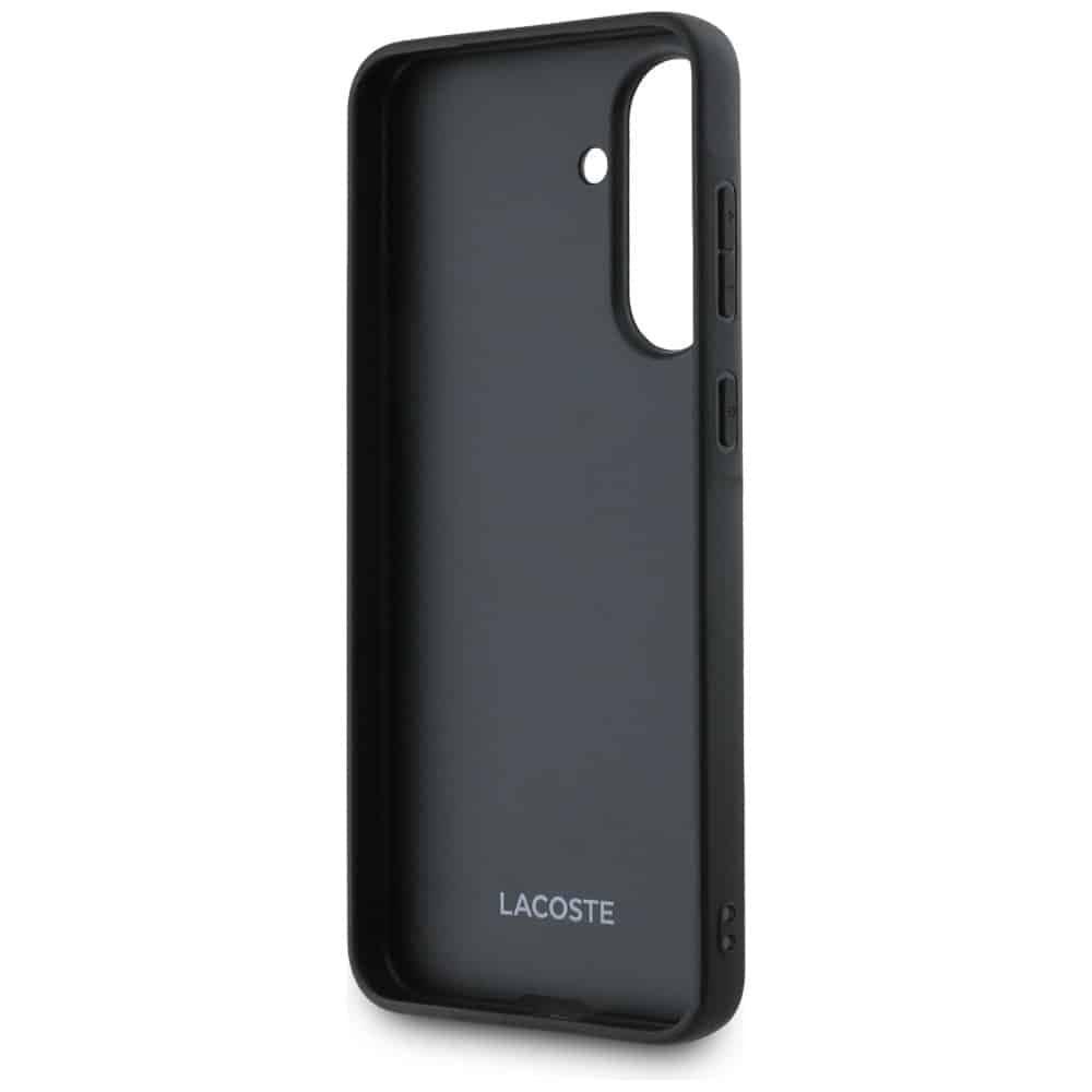 Lacoste Iconic Petit Pique Woven Logo - θήκη για Samsung Galaxy A56 - Μαύρο 6