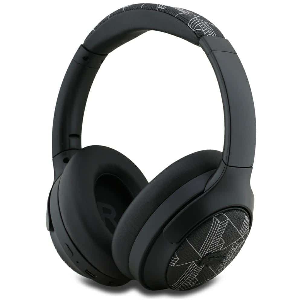 Ακουστικά Lacoste The Blend ANC Bluetooth μαύρο
