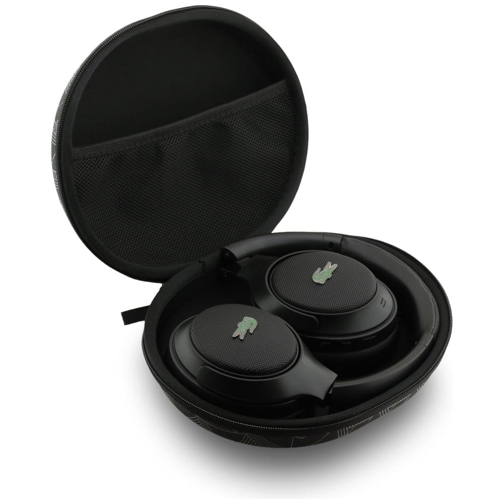 Ακουστικά Lacoste Petit Pique ANC Bluetooth μαύρο 5
