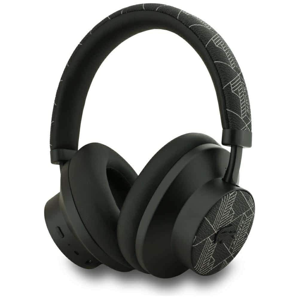 Ακουστικά Bluetooth Lacoste The Blend ANC, μαύρα